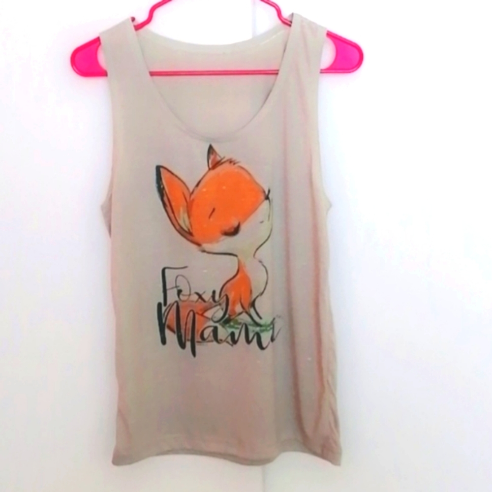 Tank top "Foxy Mama"